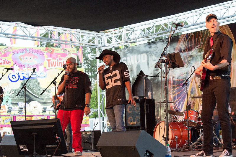 Performance on the Promenade Stage